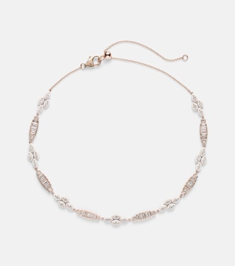 Choker in oro 18kt con diamanti | Kamyen