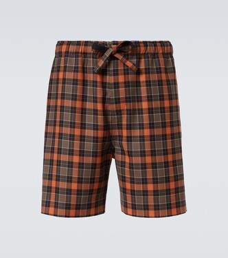 Checked Bermuda shorts | Loewe