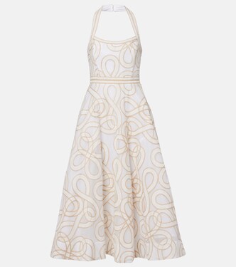 Robe midi Irena imprimée | Rebecca Vallance