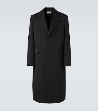 Compa virgin wool gabardine coat | The Row