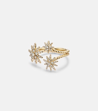 Ring Starburst aus 18kt Gelbgold mit Diamanten | David Yurman