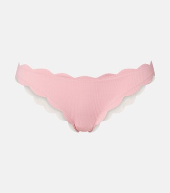 Antibes scalloped bikini bottoms | Marysia