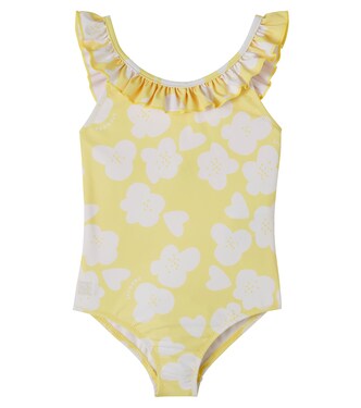 Kallie floral ruffled swimsuit | Liewood
