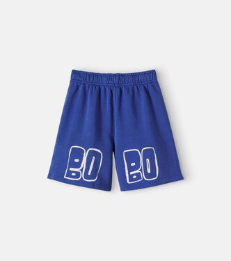Logo cotton Bermuda shorts | Bobo Choses