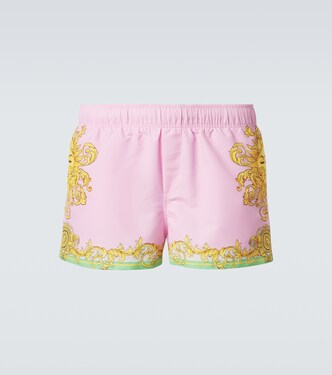 Printed swim trunks | Versace