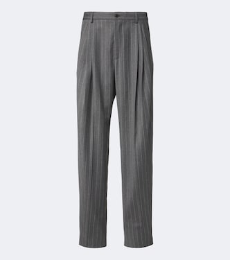 Pinstripe virgin wool suit pants | Dolce&Gabbana