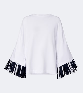 Cabana fringed cotton jersey T-shirt | Jacquemus