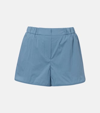 Shell cotton-blend shorts | Norba