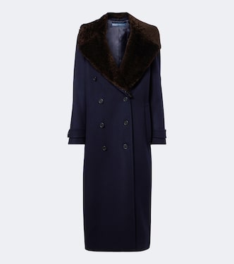 Manteau en laine et shearling | Polo Ralph Lauren