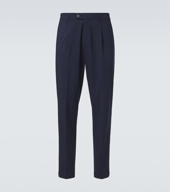 Wool-blend straight pants | Eleventy