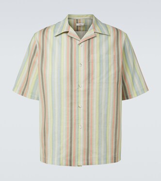 Striped linen shirt | Commas