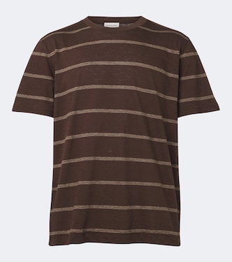 Camiseta Dinis de algodón a rayas | Frescobol Carioca