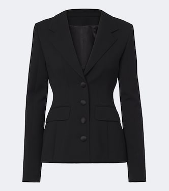 Virgin wool crêpe blazer | Dolce&Gabbana