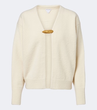 Embellished cashmere, wool, and silk cardigan | Bottega Veneta