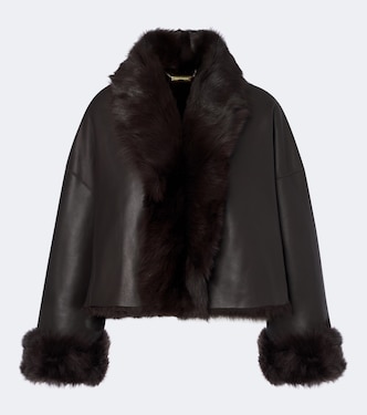 Venezia reversible leather jacket | Nour Hammour