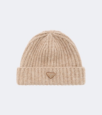 Ribbed-knit wool and cashmere beanie | Prada