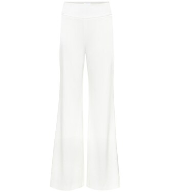 Pantalon évasé en crêpe | Galvan