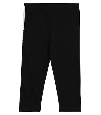 Baby logo cotton leggings | Balmain Kids