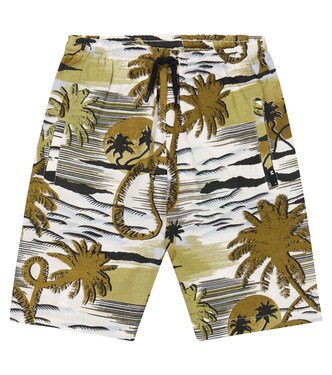 Adi printed cotton shorts | Molo