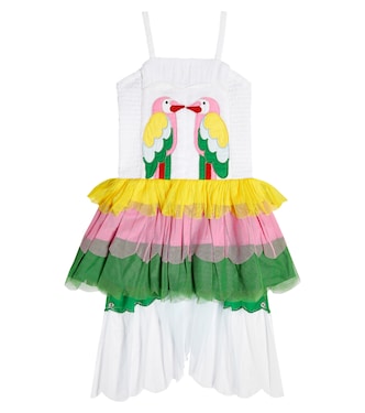 Tiered tulle dress | Stella McCartney Kids