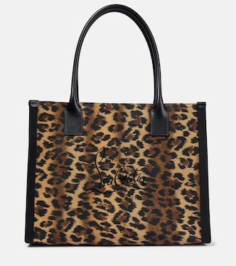 Tote Nastroloubi Large de lona | Christian Louboutin