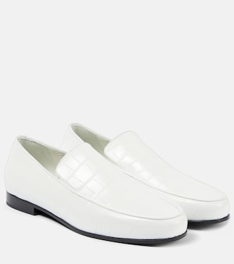 Loafers The Oval aus Leder | Toteme