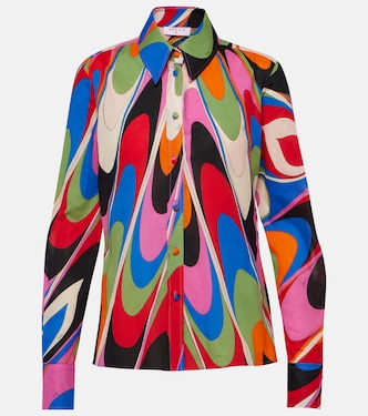 Onde cotton shirt | Pucci