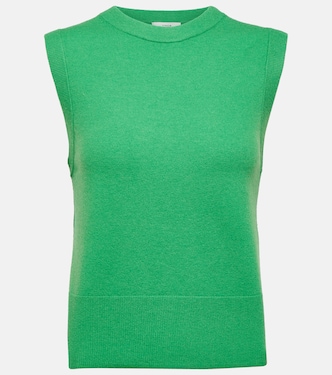 Pull sans manches en laine mélangée | Vince