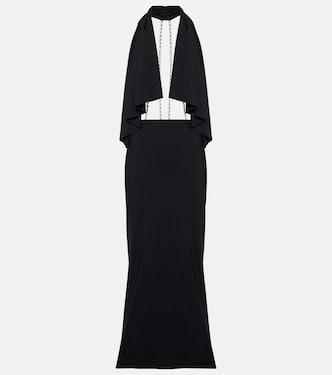 Robe longue à ornements | Christopher Esber