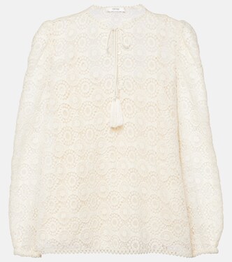 بلوزة من دانتيل القطن | Frame