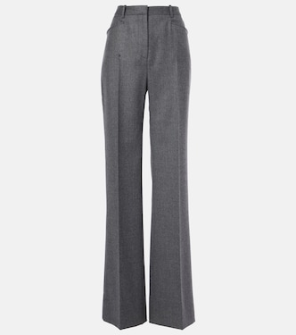Pantalones bootcut de sarga de lana | Tom Ford