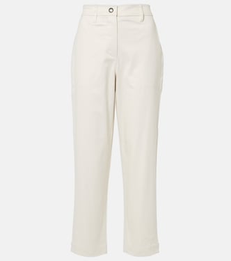 Pantalon tapered White Label Cait en coton mélangé | Proenza Schouler