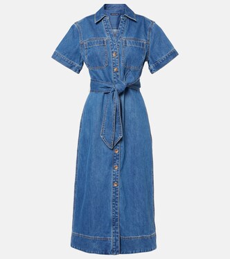 Hemdblusenkleid Tabby aus Baumwolle | Veronica Beard