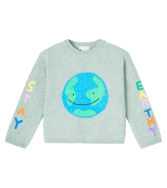 Patch-appliqué sweater | Stella McCartney Kids
