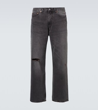 Third Cut distressed wide-leg jeans | Our Legacy