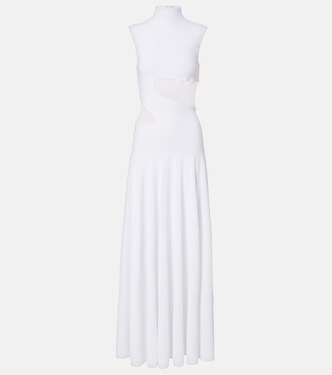 Turtleneck maxi dress  | Alaïa