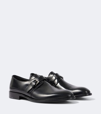 Monkstrap-Schuhe aus Leder | Prada