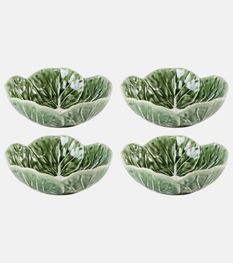 Cabbage set of 4 earthenware bowls | Bordallo Pinheiro