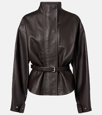 Ciro belted leather jacket | Jacquemus
