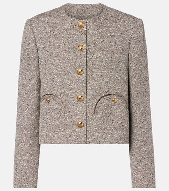 Shamo linen-blend tweed jacket | Blazé Milano