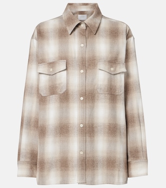 Kota checked cotton flannel shirt | Citizens of Humanity