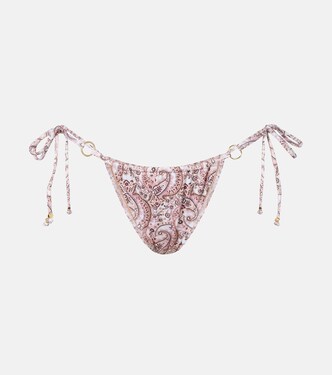 Enzo paisley bikini bottoms | Bananhot