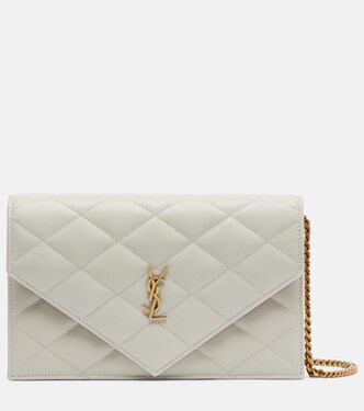 Paris leather wallet on chain | Saint Laurent