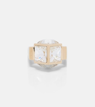 JC Cube embellished ring | Jimmy Choo