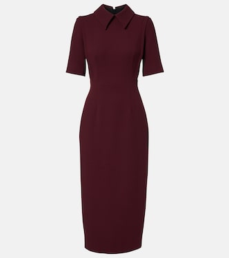 Valletta wool crêpe midi dress | Emilia Wickstead