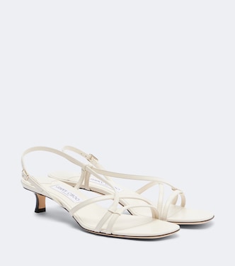 Sandales slingback Farris en cuir | Jimmy Choo