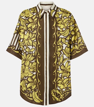Mona floral hemp shirt | Alémais