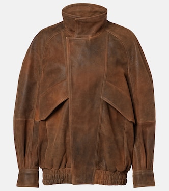 Ariste leather jacket | Nour Hammour
