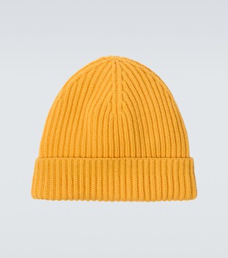 Paradiso ribbed-knit cashmere beanie | Umit Benan