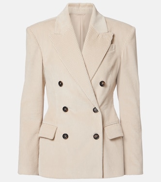 Cotton corduroy blazer | Brunello Cucinelli